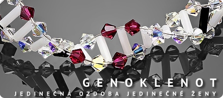 Genoklenot Genoklenot - šperk podle předlohy DNA