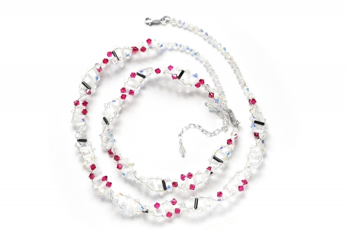 Set DNA Helix - necklace and bracelet 2